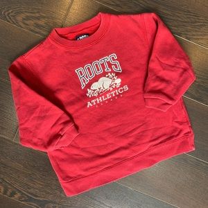 Roots Athletic Kid’s Sweater in Red